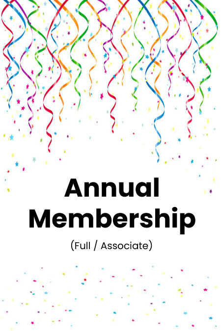 Annual Membership (Full / Associate) Rs. 750/- 